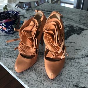 Christian Louboutin flower shoes